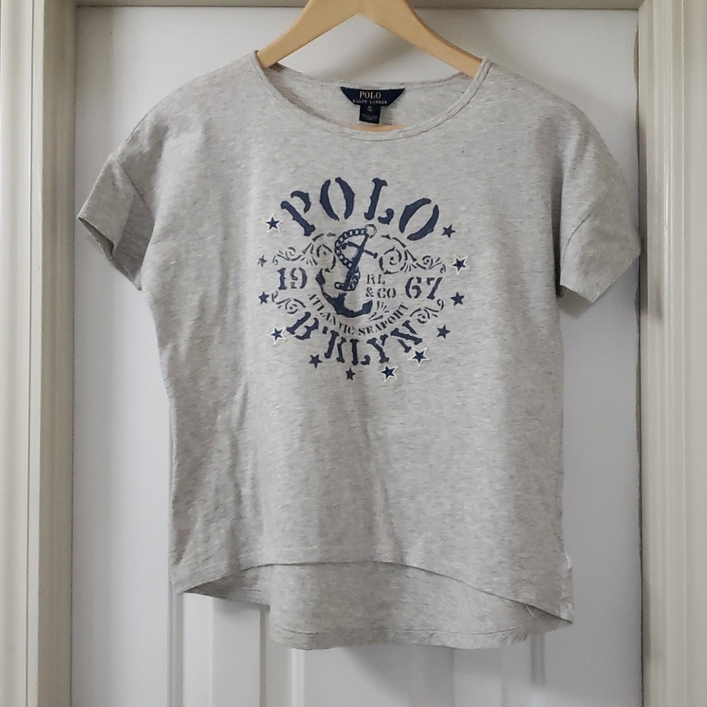 Ralph Lauren Girls Atlantic Seaport Polo Shirt